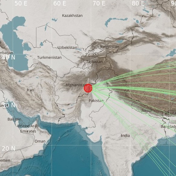 Un violent séisme à la frontière afghano-pakistanaise fait plusieurs morts