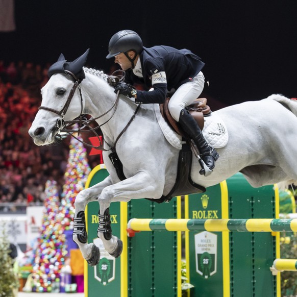 Kent Farrington et sa jument Greya ont réussi deux excellents passages à Genève.
