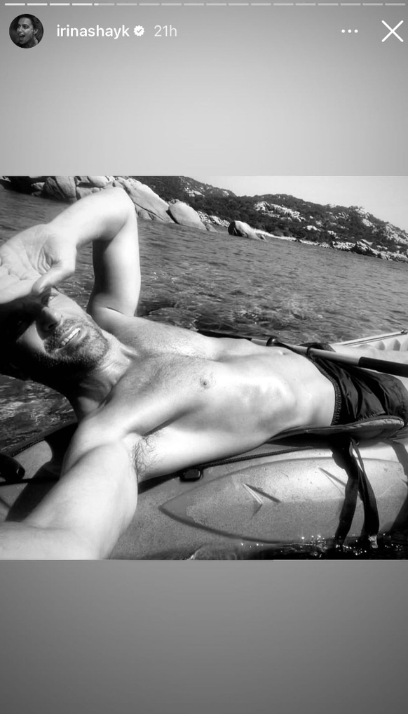 Irina Shayk publie une photo de Bradley Cooper sur Instagram