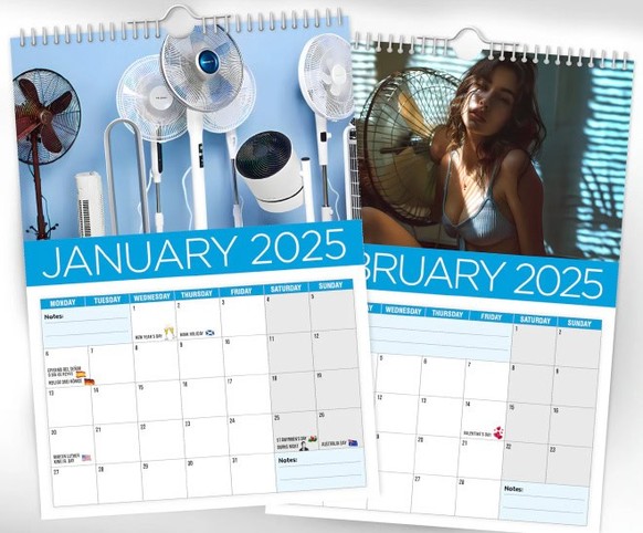 Le calendrier OnlyFans 2025