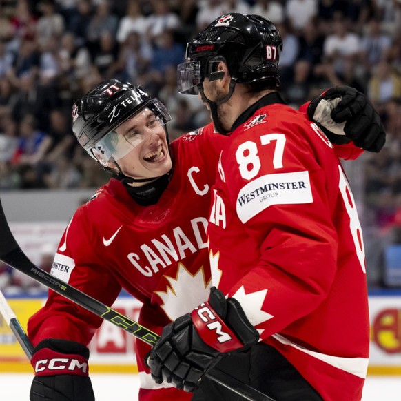 Crosby et Celebrini ont marqué