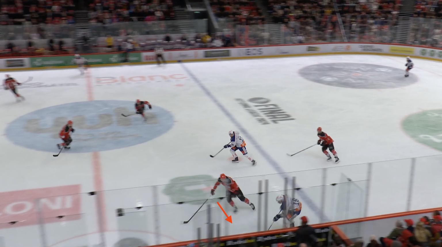 Forecheck/Defense von Lausanne gegen den ZSC – so funktioniert es.