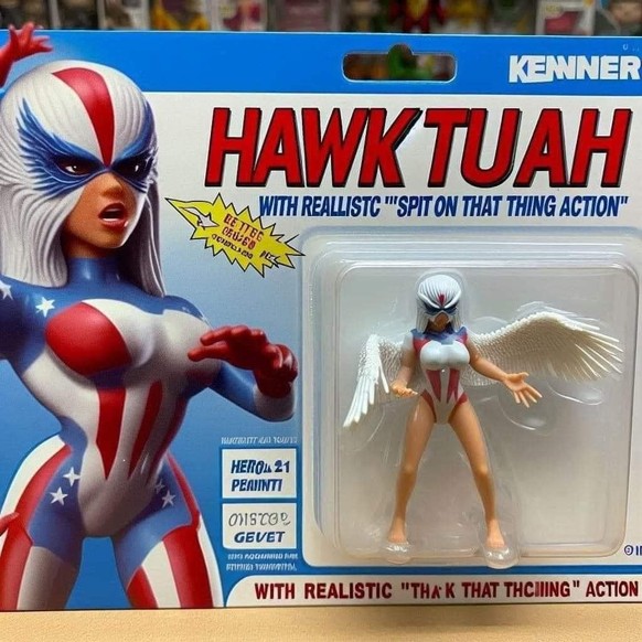Hawk Tuah Girl meme