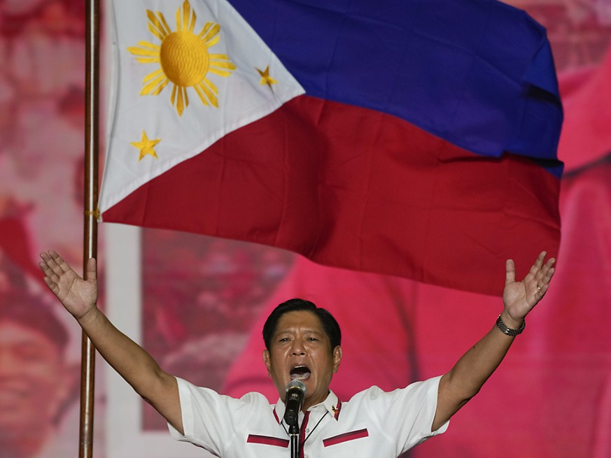 Ferdinand Marcos Junior, fils du défunt dictateur du même nom, a remporté mardi une victoire écrasante à la présidentielle aux Philippines. (archives)