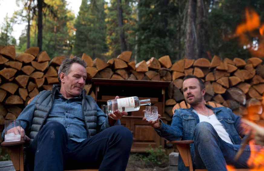 Bryan Cranston et Aaron Paul ont fondé leur marque de mezcal Dos Hombres en 2019.