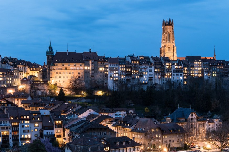 La ville de Fribourg.