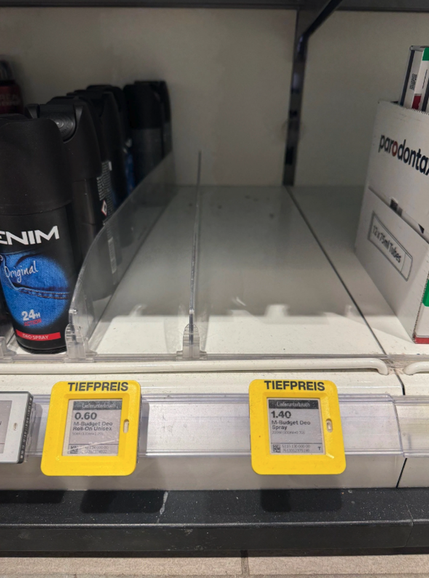 Migros vend Mibelle, puis se retrouve en pénurie