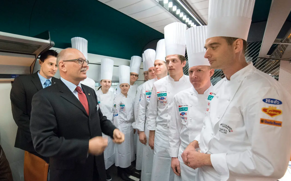 Restaurant CFF Elvetino: le directeur Wolfgang Winter en 2013
