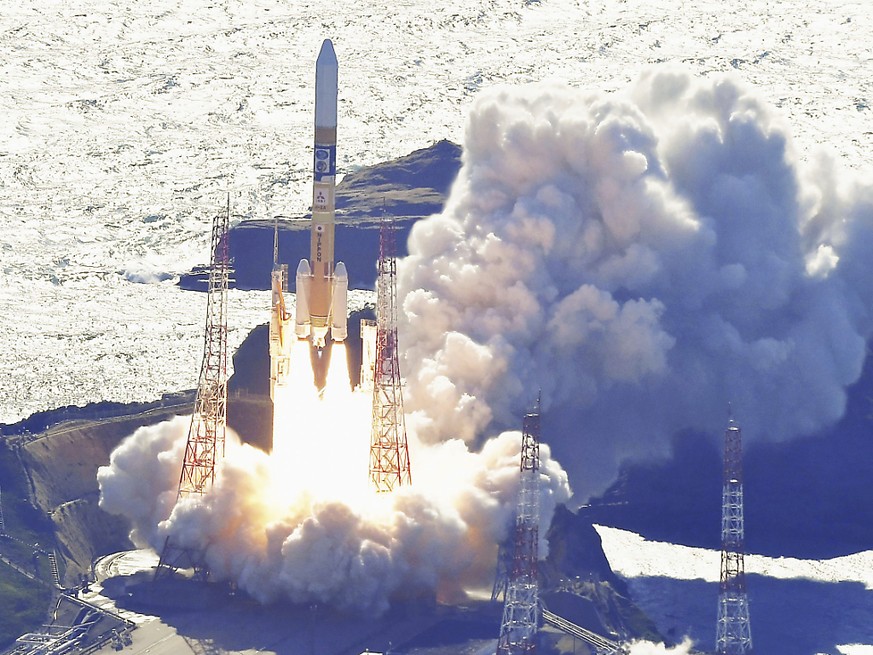 La fusée H-IIA a décollé de la base de Tanegashima après trois reports depuis la fin août en raison d&#039;une météorologie défavorable.