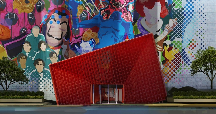 La Netflix House de Philadelphie.