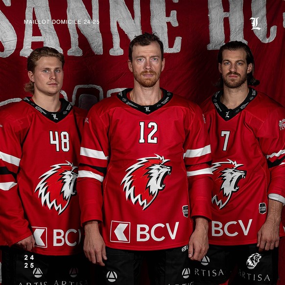 So sehen die Trikots der National-League-Saison 2024/25 aus.