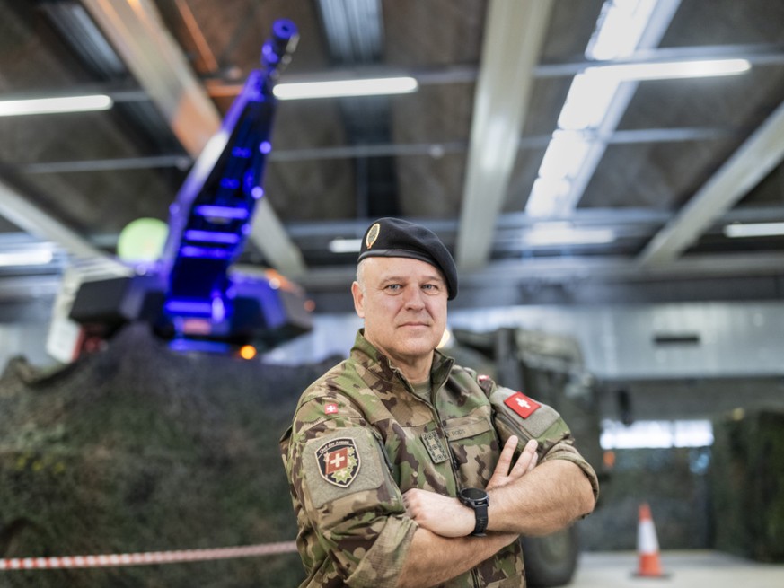 Selon le journal « Schweiz am Wochenende », le chef de l'armée Benedikt Roos souhaite un débat de société plus large sur la sécurité. (Photo d'archive)