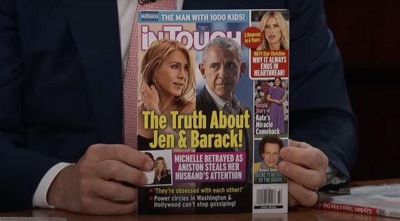 En août, le magazine people InTouch Weekly était le premier à relayer des rumeurs de liaison entre Jennifer Aniston et l'ancien président américain.