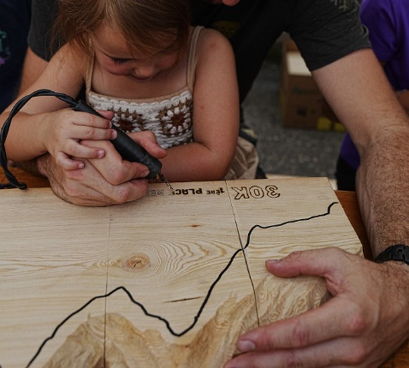 Même les petits du comité ont participé.