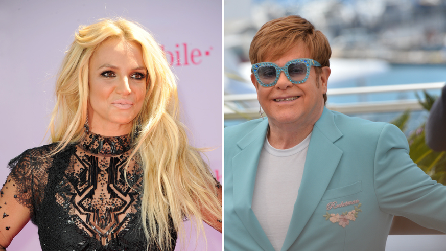 Britney prépare un duo avec Elton John