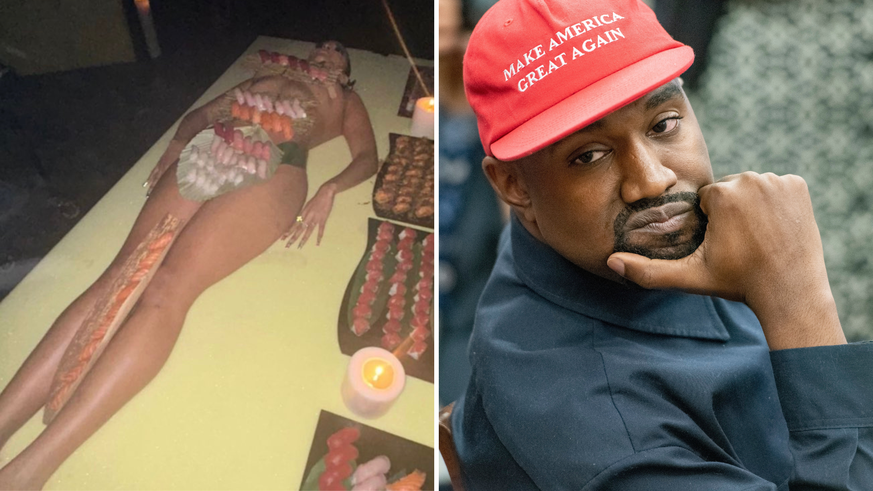 Des photos de l&#039;anniversaire de Kanye West, le samedi 10 juin, à Los Angeles, ont fuité sur les réseaux sociaux.