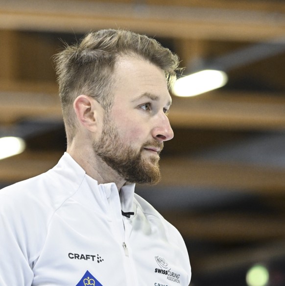 Le skip genevois Yannick Schwaller et son équipe n&#039;ont rien pu faire face à l&#039;Ecosse. (Archives)