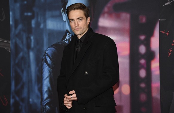 Robert Pattinson attends the world premiere of &quot;The Batman&quot; at Lincoln Center Josie Robertson Plaza on Tuesday, March 1, 2022, in New York. (Photo by Evan Agostini/Invision/AP)