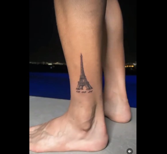Le dernier tatouage de Carlos Alcaraz.