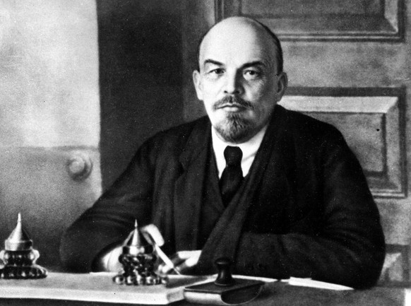 Russian revolutionary leader Vladimir Ilich Lenin is shown in 1918 at an unknown location. Ninety years after he was executed, Czar Nicholas II is leading a tight race to be named the greatest Russian ...