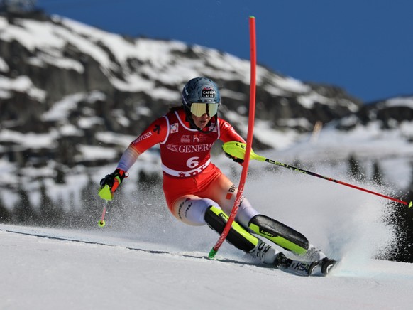 Wendy Holdener placée pour aller chercher un podium a Are