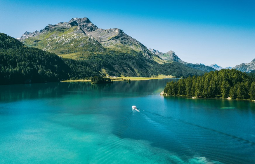 silsersee Schifffahrt Kursschifffahrt Sils Engadin