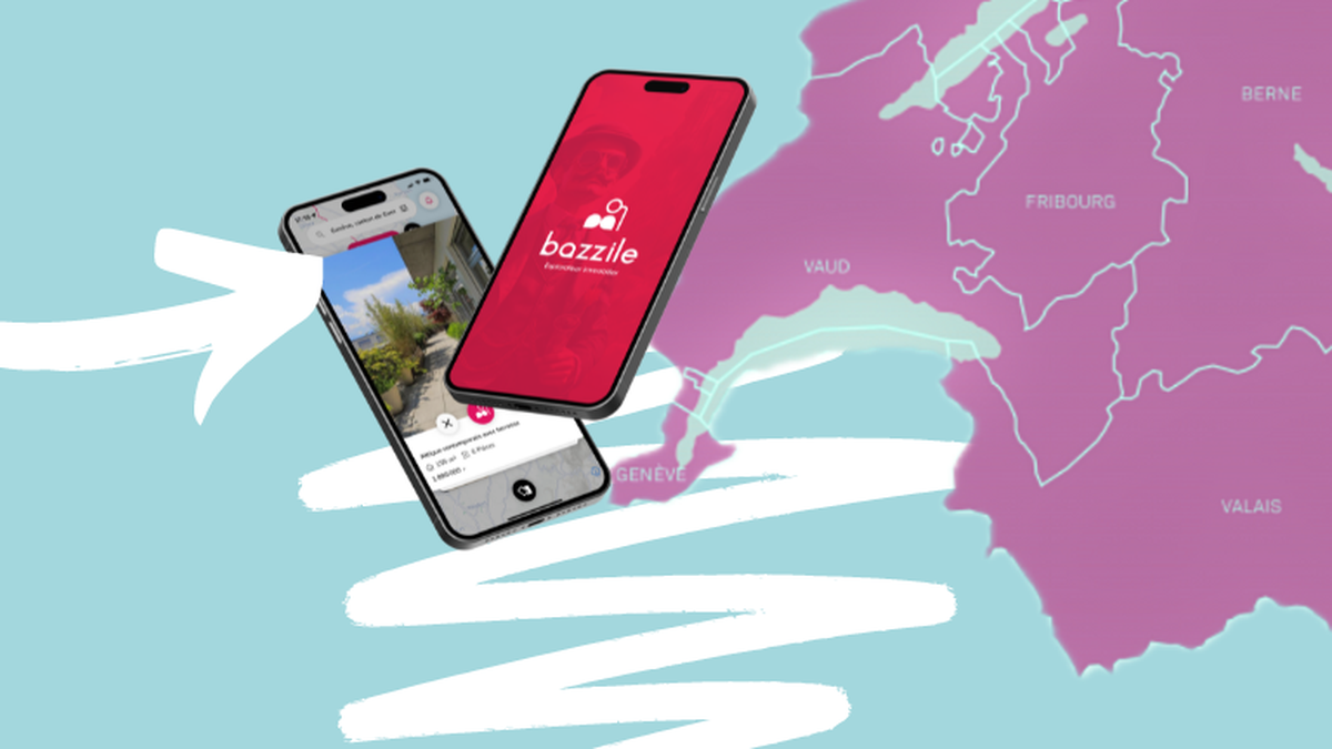 Bazzile, cette app immobilière suisse, pourrait bien concurrencer Comparis: on a testé