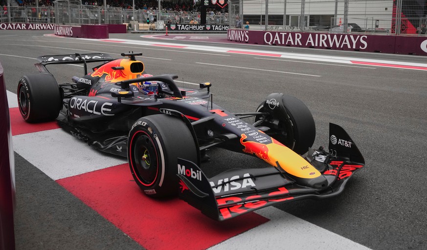 La monoplace Red Bull, qui accueillera tout bientôt le logo de McDonald's.