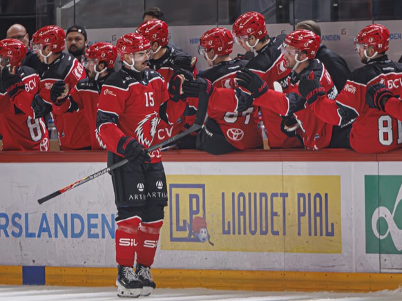 Léonardo Fuhrer a inscrit l&#039;un des trois buts du LHC face à Ajoie