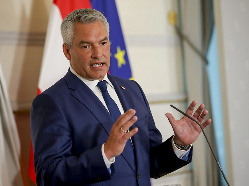 Le chancelier Karl Nehammer annonce sa prochaine d