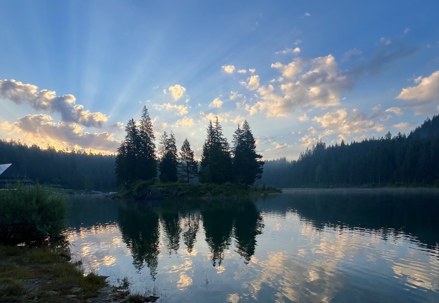 Caumasee Morgenstimmung