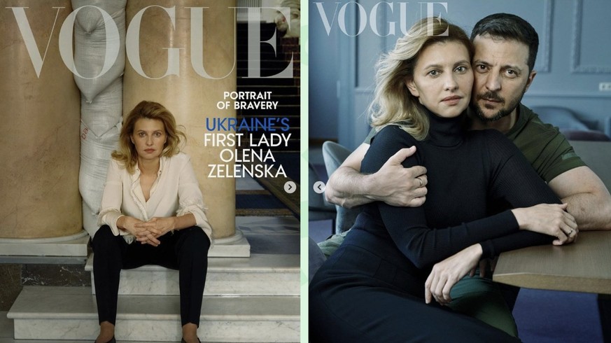 «Vogue»: «Le glamour peut aider Zelensky à gagner la guerre».