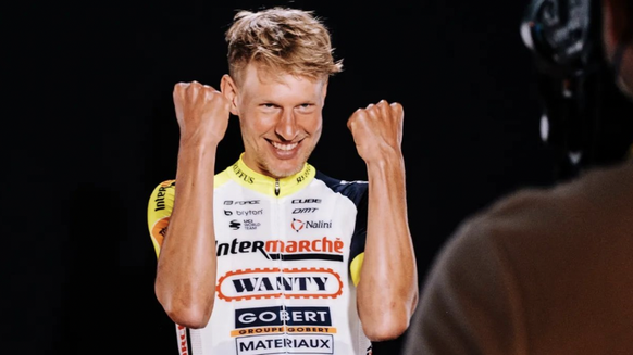 van der Hoorn (29 ans) avant le Tour de France 2022.
