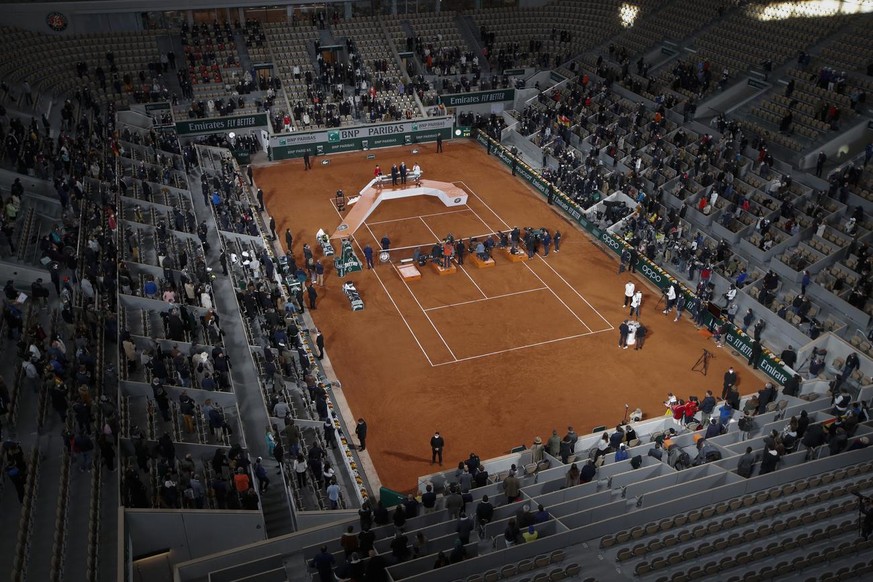 Roland-Garros en 2020.