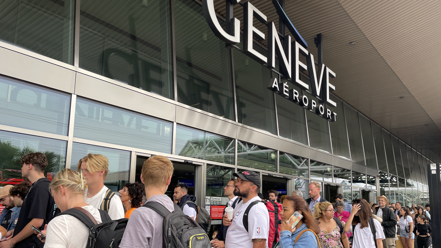 grève aéroport de Genève