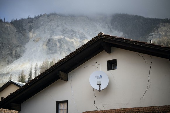 Brienz, après l&#039;éboulement, le glissement de terrain?