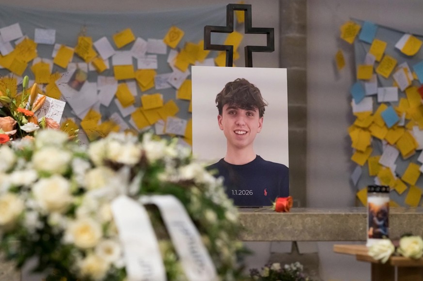 Ein Porträt von Arthur Brodard in der reformierten Kirche von Lutry am 8. Januar 2026.
Crans Montana