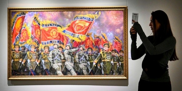«Pays d&#039;un grand peuple» exposition en Russie sur la Corée du Nord