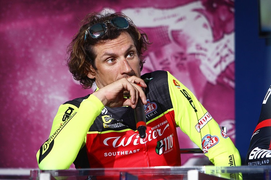 Cycling: 99th Tour of Italy 2016 / Stage 8 
Filippo POZZATO (ITA)/ 
Foligno - Arezzo (186km)/ 
Giro / (Photo by RS/Tim De Waele/Corbis via Getty Images)