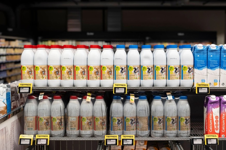 «La campagne doit être visible au quotidien»: par exemple sur les briques de lait. La Migros a déjà été contactée.