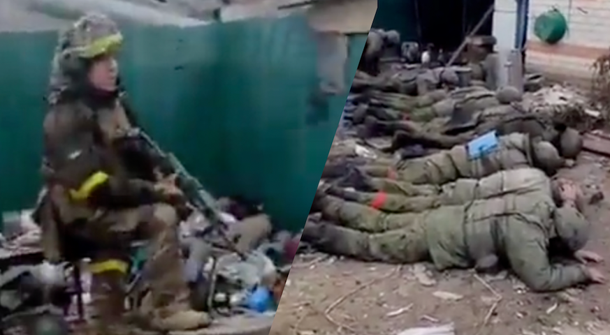 Ukraine Makïivka. Un crime de guerre contre des soldats russes?