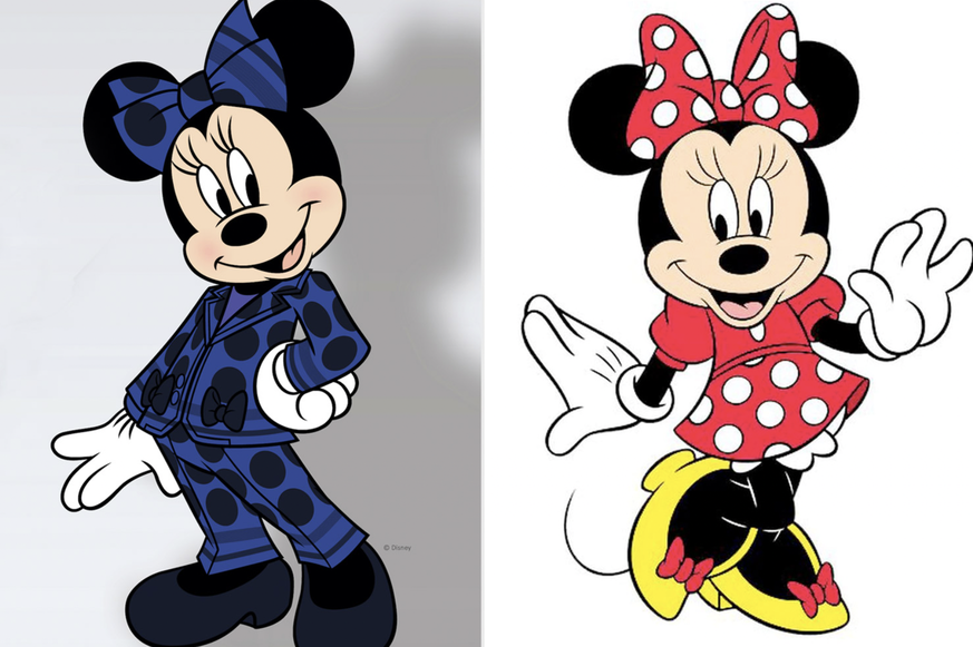 minnie mouse walt disney tenue stella mccartney femmes d&#039;affaires dessin animé Etats-Unis