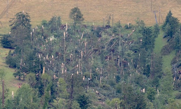 La Chaux-de-Fonds: tempête du 24 juillet 2023.