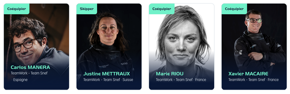 Xavier Macaire s'occupera de la navigation, donc du suivi météo, pendant toute la course.