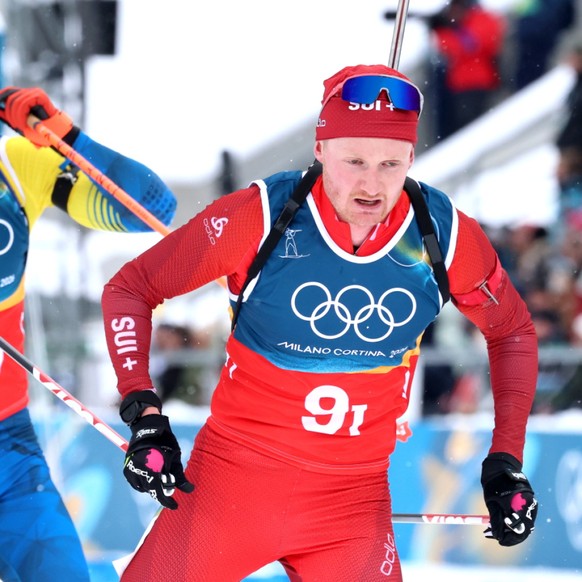 Sebastian Stalder (au premier plan) et les Suisses ont terminé loin des médailles.