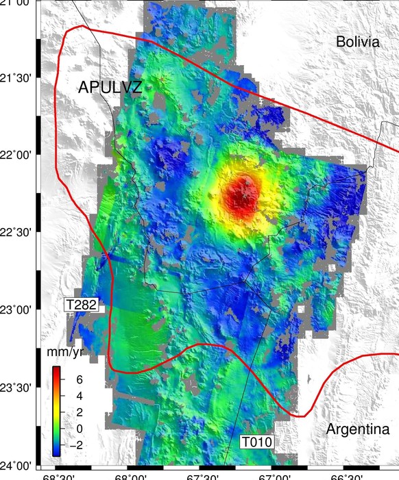 Uturuncu Bolivien Zombie-Vulkan Sombrero