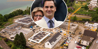 Voici à quoi ressemble la nouvelle luxueuse maison de Roger Federer