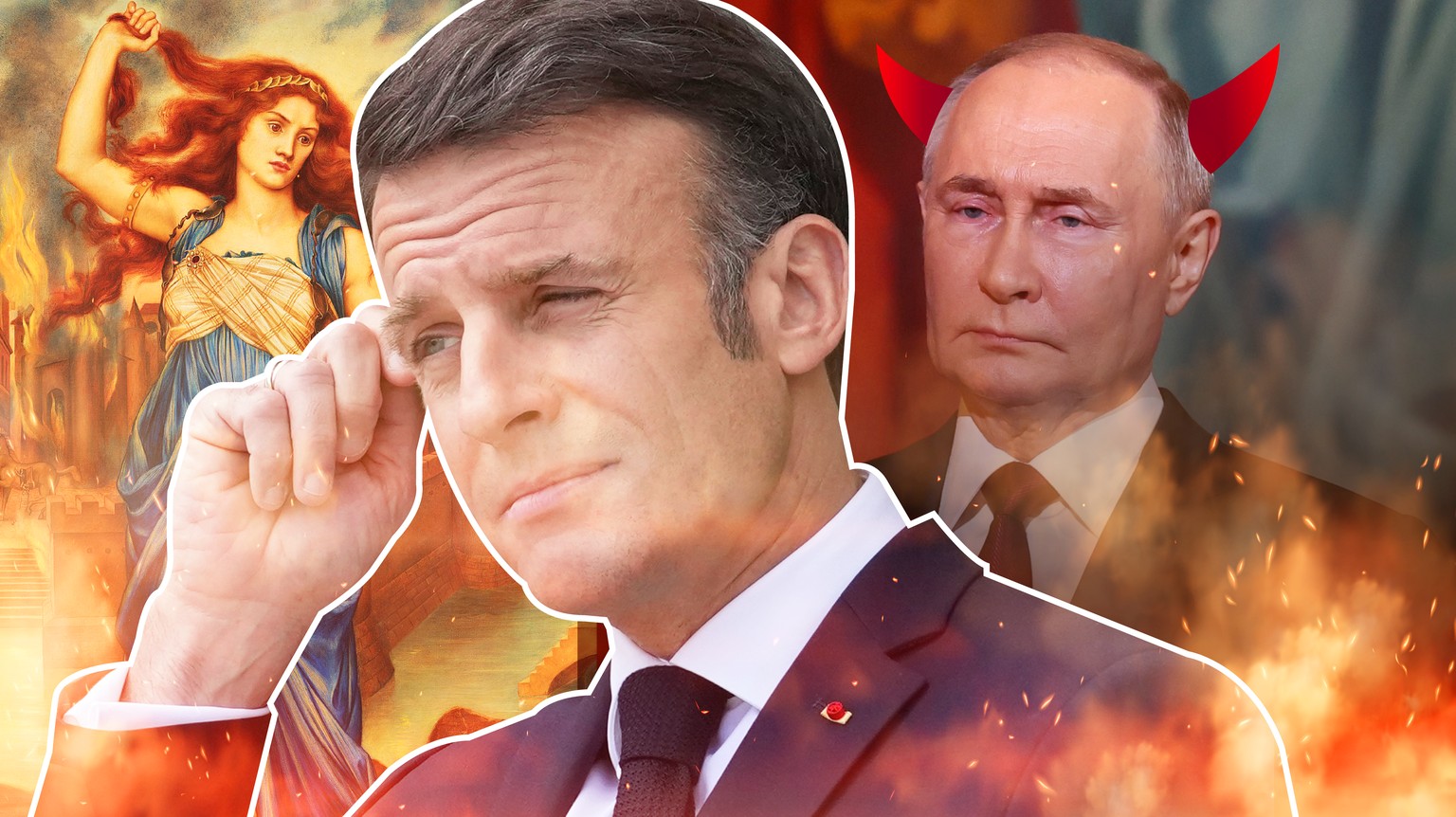 Teaserbild Putin, Macron
