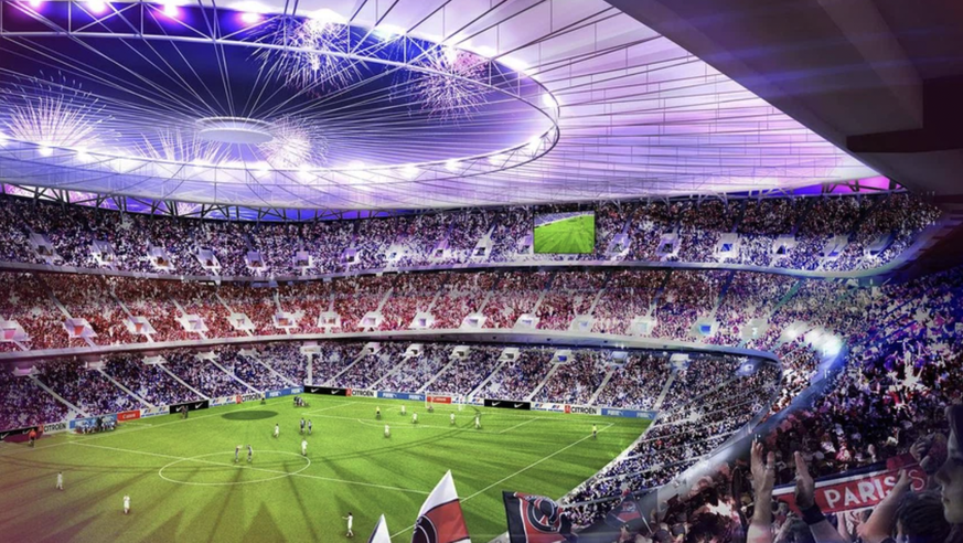 Le Parc des Princes devrait ressembler à ça dans un futur proche.