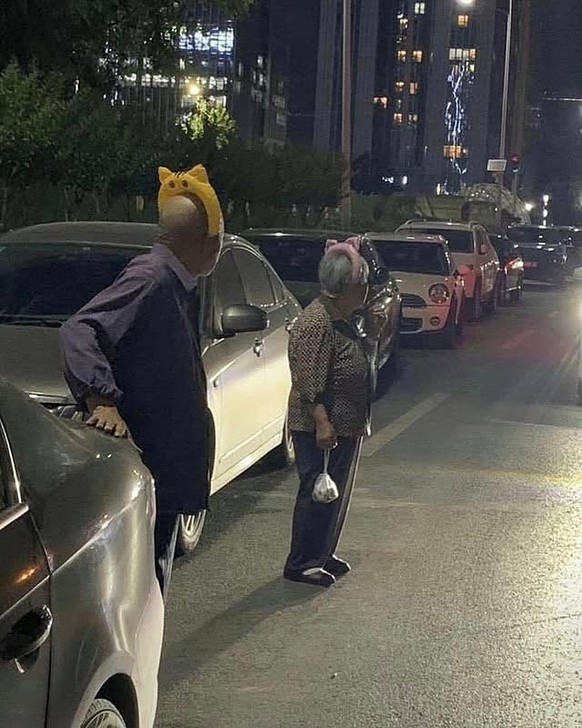 Herzig: Alte Leute immer noch so verliebt